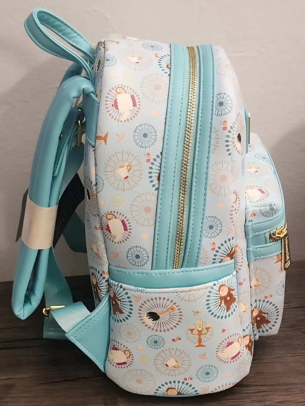 Disney Loungefly Beauty And The Beast Mini Backpack